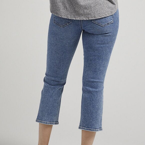 NWT Jag Maya Mid Rise Capri In Del Mar - Picture 3 of 6